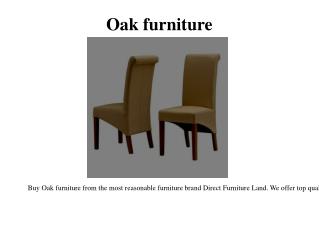 Oak furniture king