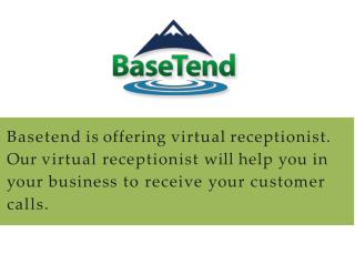 Affordable virtual receptionist service - Basetend