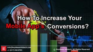 How to increase your mobile app's conversion?