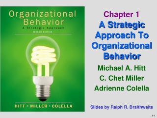 Chapter 1 A Strategic Approach To Organizational Behavior