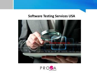 Software Testing Services USA