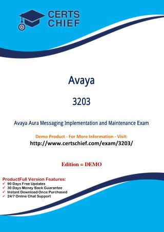 3203 Certification Study Guide