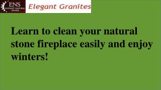 Natural Stone Fireplaces Exporters