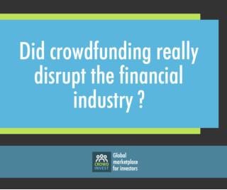 Crowdfunding a financial disrupt by Crowdinvest