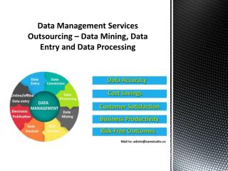 Data Management Services Outsourcing – Data Mining, Data Entry and Data Processing