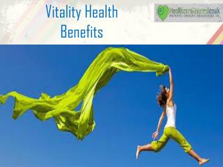 Vitality Health Benefits