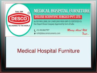 Hospital Furniture Manufacturers India