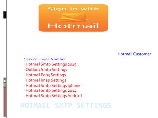 How to Contact to Hotmail Customer Service