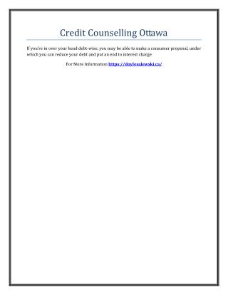 Credit Counselling Services Ottawa.pdf