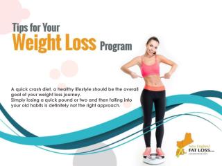 Tips on Weight Loss Programs