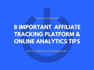Clickticker - Affiliate Tracking Platform - Online Analytics
