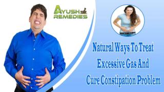 Natural Ways To Treat Excessive Gas And Cure Constipation Problem