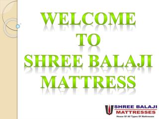 Balaji Mattress - Leading Mattress Brands in Mumbai