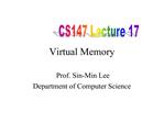 Virtual Memory