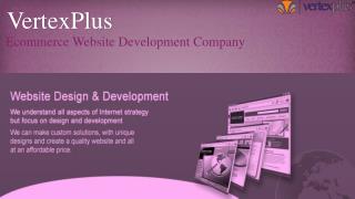 VertexPlus-ecommerce Development Company