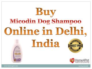 Buy Micodin Dog Shampoo Online, Delhi, India