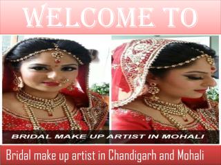 make up artist in chandigarh