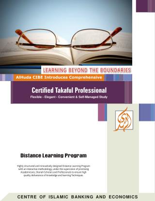 AlHuda CIBE-Certified Takaful Professional