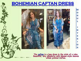 BOHEMIAN CAFTAN DRESS