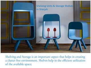Shelving Units & Storage Shelves in Sharjah