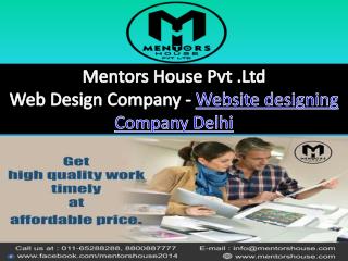 Web Designing Company - MentorsHouse