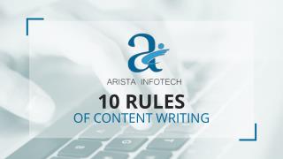 10 Rules of Content Writing