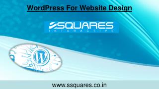 WordPress For Website Design