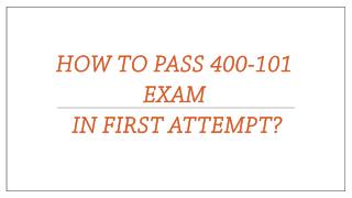 400-101 VCE Exam