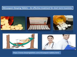 Buy Nitrazepam Sleeping Tablets UK Brands for Anxiety Disorder