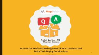 Magento 2 Product Questions & FAQ extension enable customers to Ask & Answer Questions