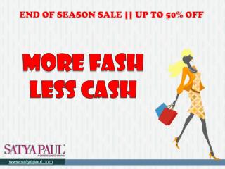 Satyapaul End of Season Sale | Satyapaul
