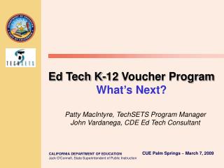 Ed Tech K-12 Voucher Program What’s Next?