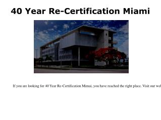 Structural Inspection Hialeah