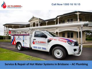Service & Repair of Hot Water Systems in Brisbane – AC Plumbing