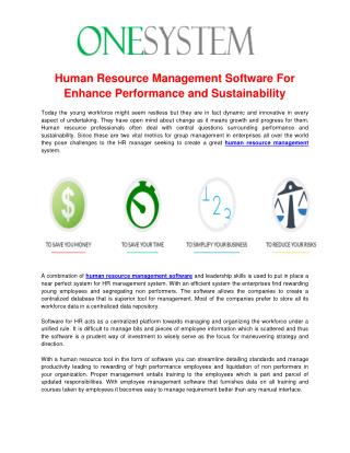 Human Resource Management