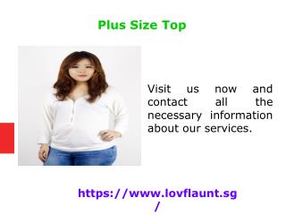 Ladies plus Size Shop