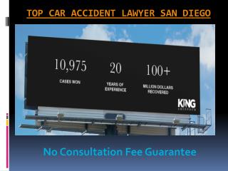 Top Car Accident Lawyer San Diego