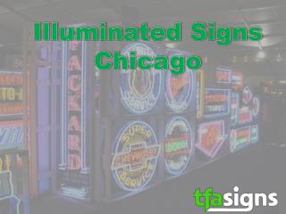 Illuminated Signs Chicago