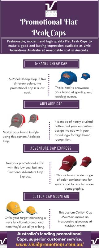 Infographic About Cheap Caps at Vivid Promotions