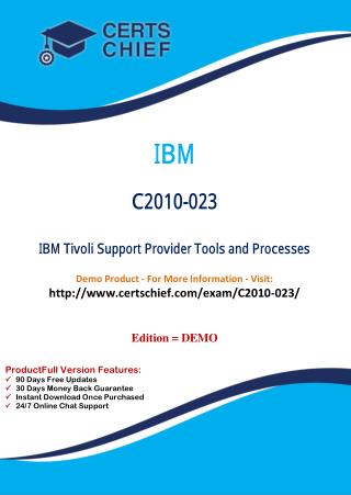 C2010-023 Certification Practice Test