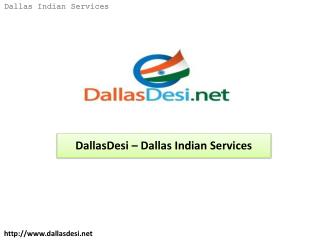 DallasDesi – Dallas Indian Services