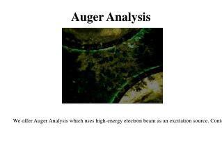 Surface Analysis Labs