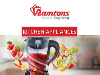 Purchase Large And Small Kitchen Appliances