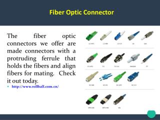 Fiber Optic Connector