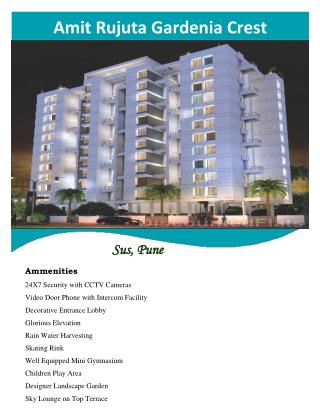 Amit Rujuta Gardenia Crest Residential Project at Sus Pune