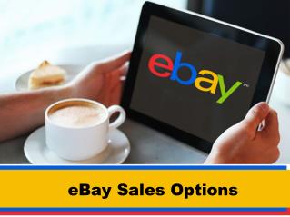 Ebay sales options