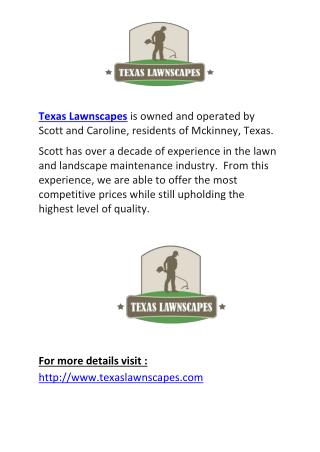 Mckinney Landscaping Services