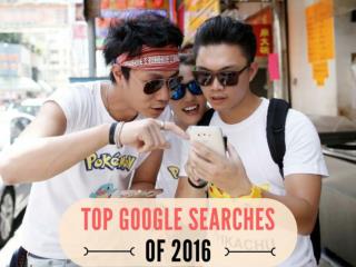 Top Google searches of 2016