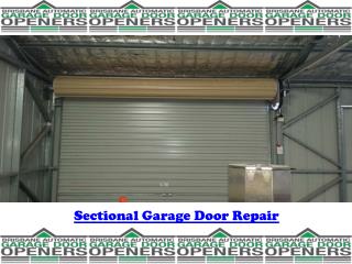 Sectional Garage Door Repairs