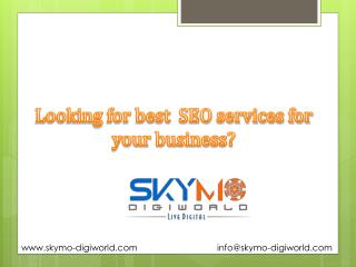 Best SEO Company in Pune, SMO, Internet Marketing |Skymo‏ Digiworld